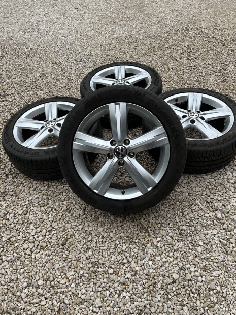 Eladó 5x112 r17 gyári VW Passat B7 alufelni szett!