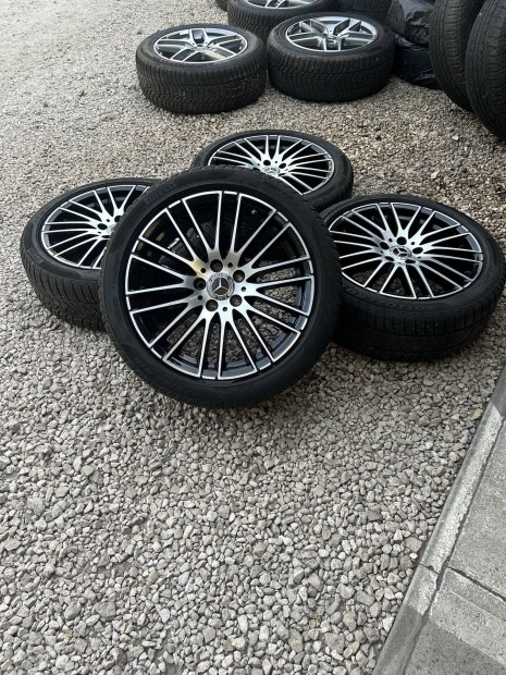 Eladó 5x112 r18 gyári Mercedes C-osztály alufelni szett!