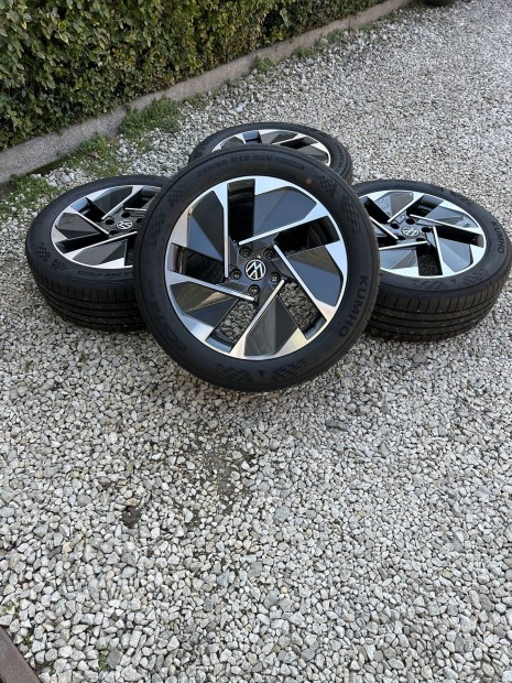 Elad� 5x112 r18 gy�ri VW ID3 alufelni szett �j Kumho ny�ri gumival!