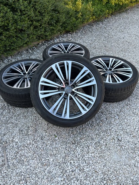 Eladó 5x112 r20 gyári Audi A8 alufelni szett!
