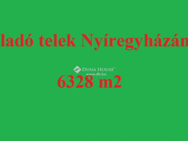 Elad� 6328 nm-es telek Ny�regyh�za
