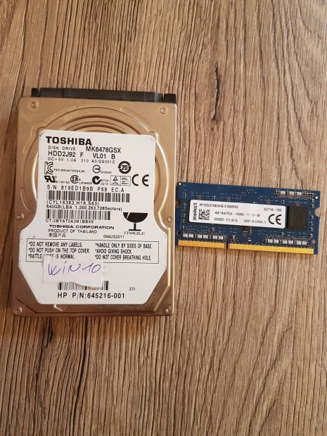 Elad 640GB laptop HDD s 4 GB memoria ( Pcs )