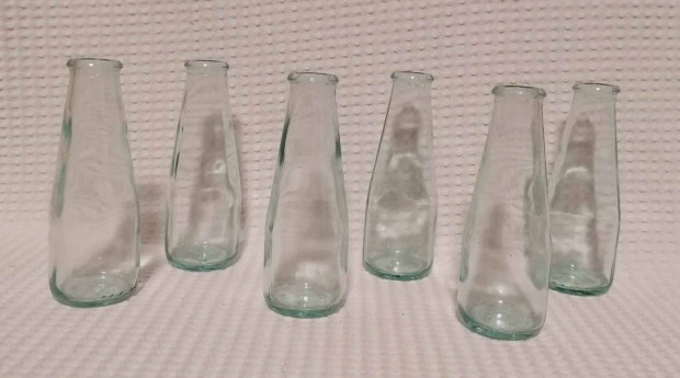 Eladó 6 Darab Aranyos Kis (100 ml) Dekorációs Üveg / Üvegcse