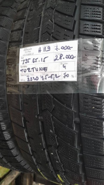 Elad 70%-os Fortune 195/65R15 tli gumi garnitra 