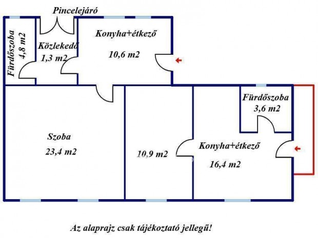 Elad� 71 nm-es h�z Veresegyh�z