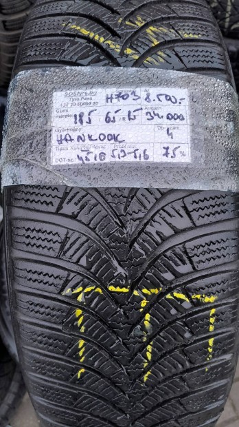 Elad 75%-os Hankook 185/65R15 tli gumi garnitra 