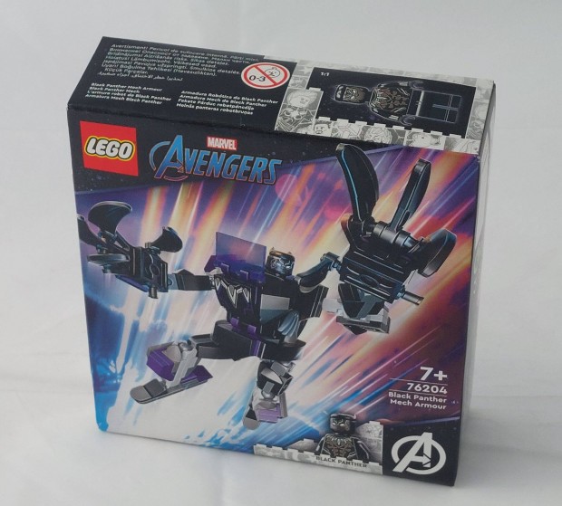 Elad 76204 LEGO Marvel Avengers Fekete Prduc robotpnclja