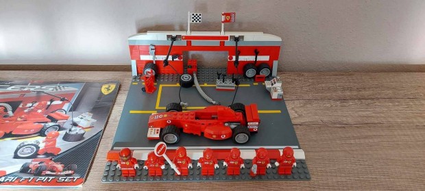 Elad 8375, Ferrari F1 Pit Set (Ferrari F1 box kszlet, LEGO Ferrari