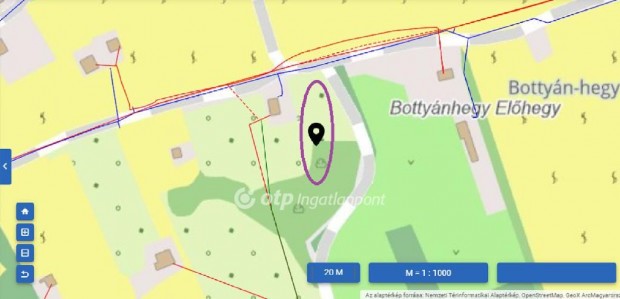 Elad� 858 nm-es telek Szeksz�rd