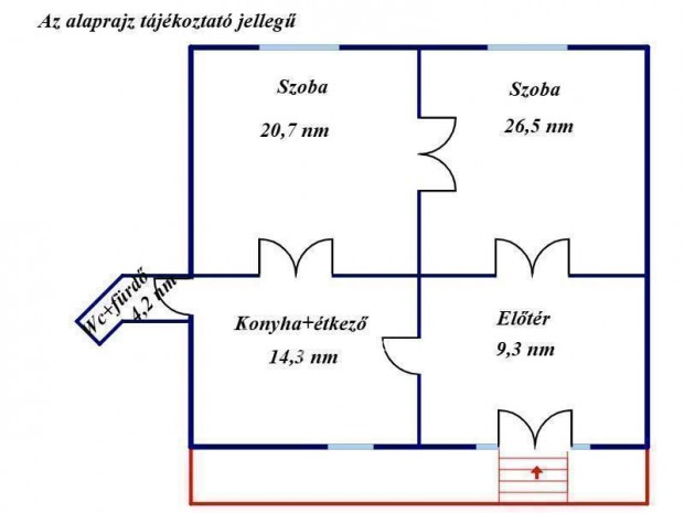 Elad� 85 nm-es lak�s Nagyk�r�s