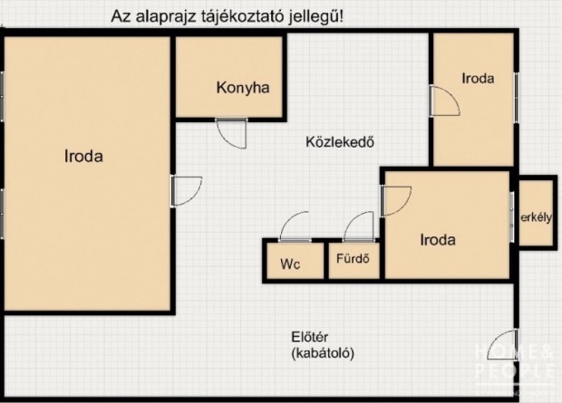 Elad 86 nm-es Iroda, irodahz Szeged Makkoshz