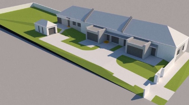 Elad� 97 nm-es �j �p�t�s� t�gla lak�s Paks