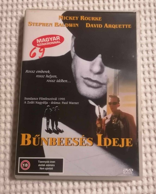 Elad A bnbeess ideje DVD Film / Krimi / Drma / Mickey Rourke