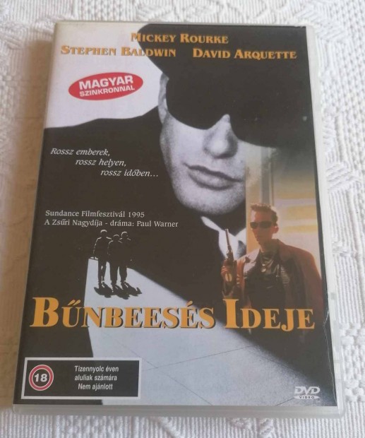 Eladó A bűnbeesés ideje DVD Film / Krimi / Dráma / Mickey Rourke
