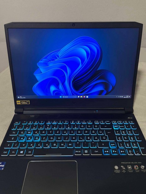 Eladó Acer Predator Helios 300 i9 / 32 GB RAM / 1 TB SSD / Rtx 3060