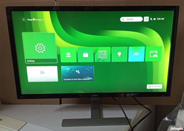 Elad Acer RT280K monitor, 28", 4K