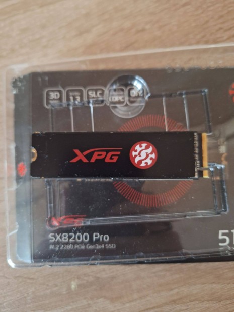 Elad Adata Xpg SX8200 Pro 512GB SSD!
