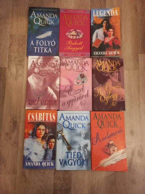 Eladó Amanda Quick és Jennifer Blake könyvek