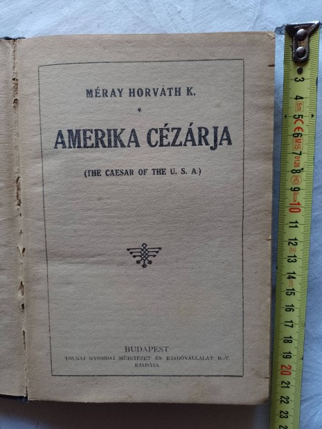 Eladó Amerika Cézárja könyv Zalaegerszegen