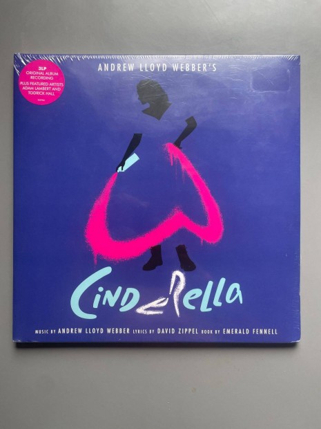 Elad Andrew Lloyd Webber - Cinderella tripla bakelit hanglemez