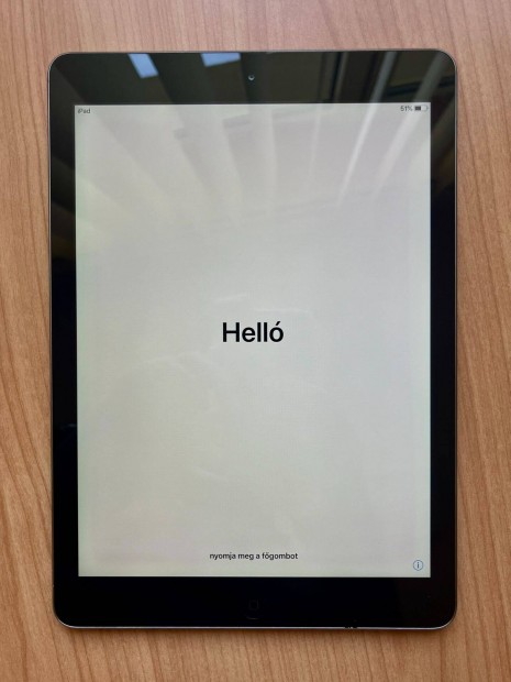 Elad Apple Ipad Air Wi-Fi 16 GB (Model number: A1474)