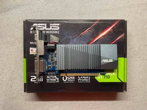 Elad Asus Geforce GT 710 2GB Gddr5 64bit videkrtya