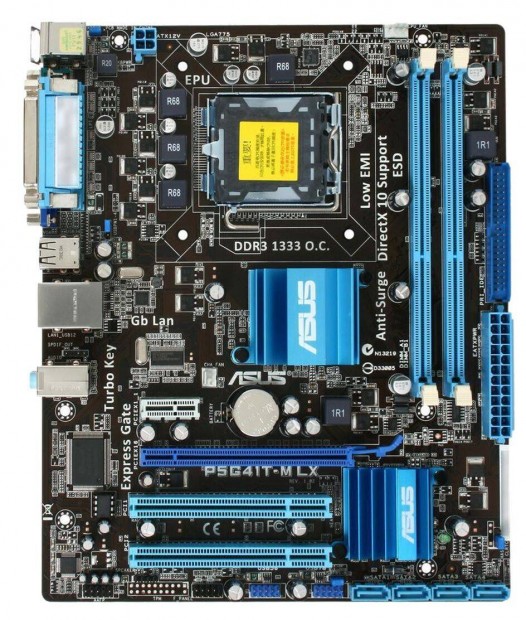 Elad Asus P5G41T-M LX - alaplap - DDR3- LGA775 socket