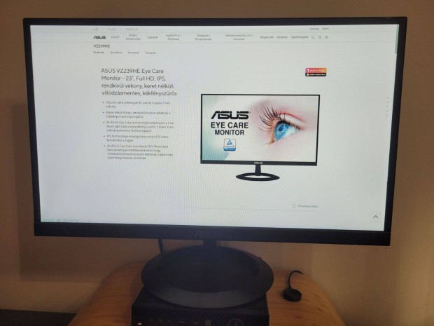 Elad Asus VZ239HE Monitor 24"