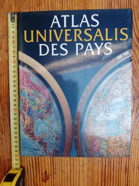 Elad Atlas Universalis des Pays francia nyelv knyv Zalaegerszegen