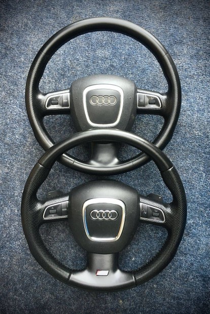 Eladó Audi B7 B8 hibátlan sima S-line és RS kormány. Bp/posta