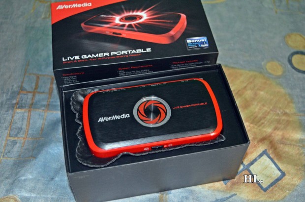 Elad Avermedia C874 LIVE Gamer Portable dobozban