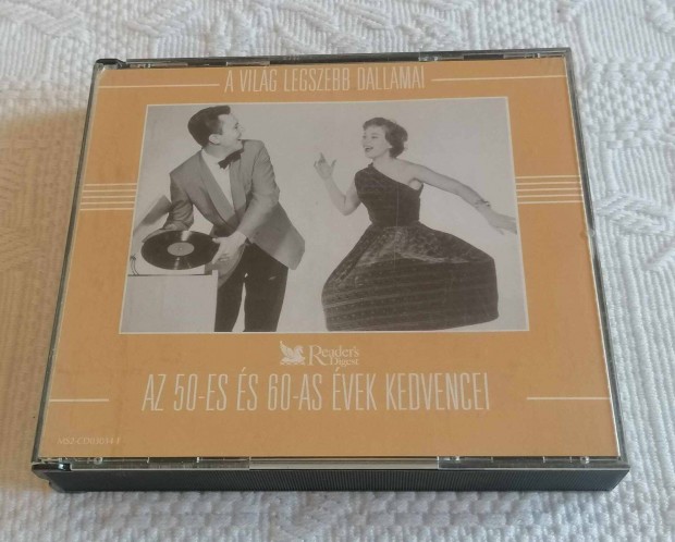 Eladó Az 50-es és 60-as évek kedvencei: A világ legszebb dallamai 3xCD