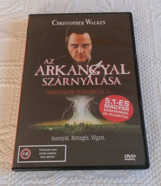 Eladó Az arkangyal szárnyalása DVD Film / Horror / Christopher Walken