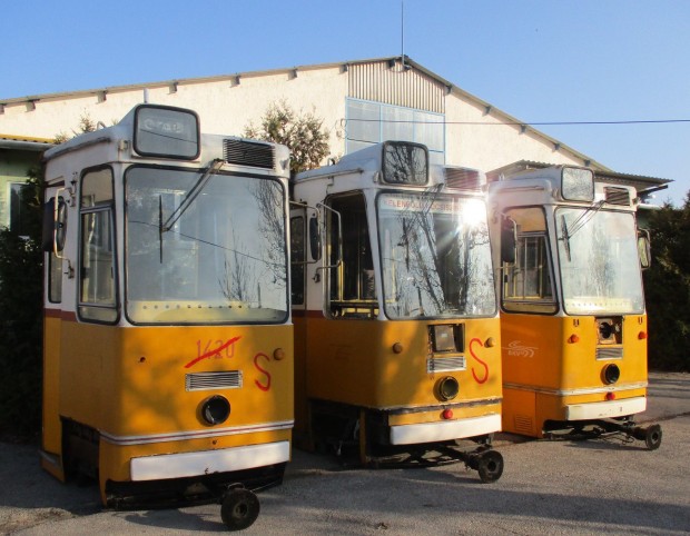 Elad� BKV Villamos Ganz val�di villamos dekor�ci� rekl�m (463)