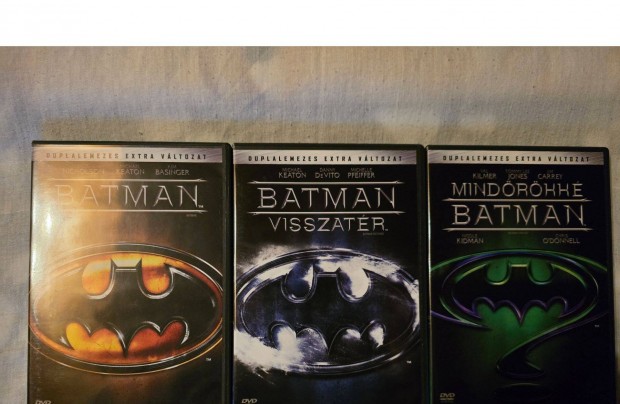Eladó Batman trilógia DVD