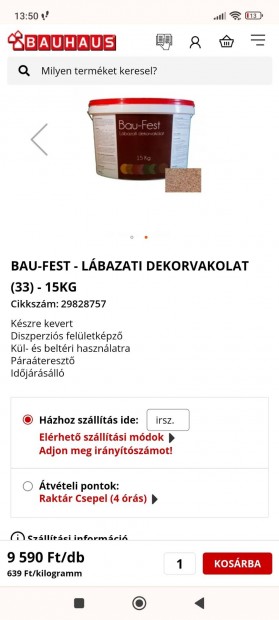 Elad Bau-Fest lbazati dekorvakolat 