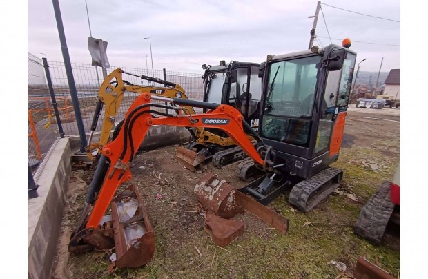 Eladó/Bérelhető Doosan DX19 mini kotró gép