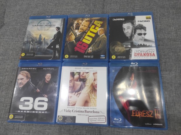 Eladó Blu-ray filmek(karcmentesek, magyar)