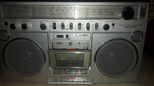 Elado Boonbox retro rdiosmagno    Sound 6500
