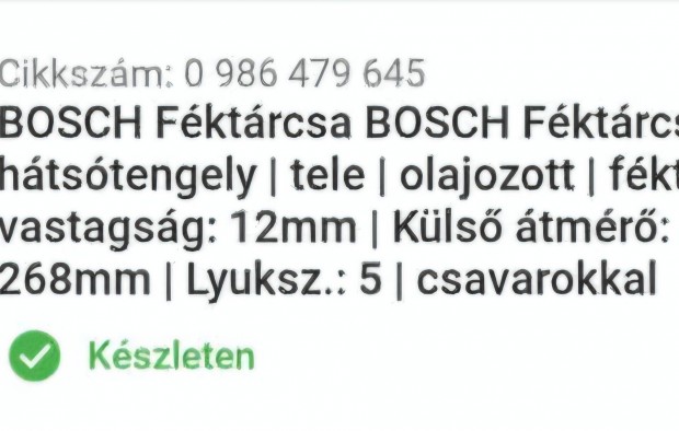 Elad Bosch hts fktrcsa!