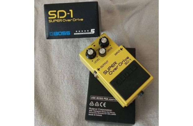 Eladó Boss SD 1 elektromos gitár effekt pedál