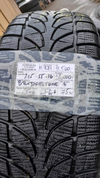 Elad Bridgestone 215/55R16 tli gumi garnitra 