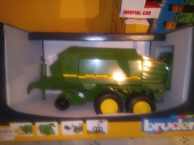 Elad Bruder John Deere 690 Kockablzos Ptkocsi j Bontatlan