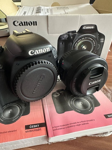 Elad Canon EOS-550D vz + 50 mm objektv
