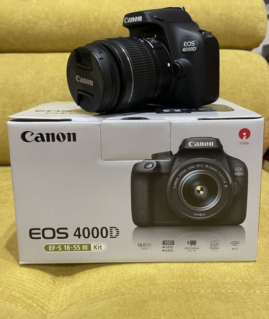 Eladó Canon Eos 4000d fényképezőgép