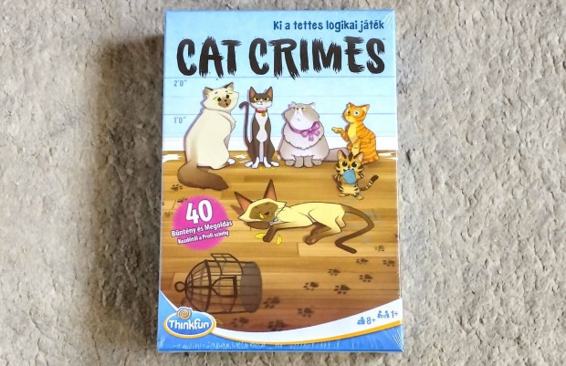 Elad Cat Crimes - Zsivny cick - Thinkfun trsasjtk krtya logikai