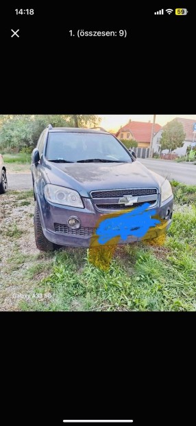 Elad Chevrolet Captiva 2.0 diesel 150Le 4x4 automata szemlygpjrm