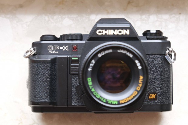 Eladó Chinon CP-X váz és Auto Chinon 50mm f1,7 objektív