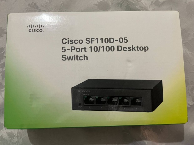 Eladó Cisco SF110D-05 5-Port 10/100 Desktop Switch