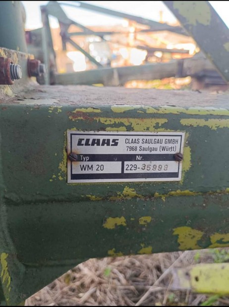 Eladó Claas WM20